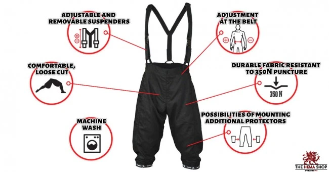 SPES Light Fencing Pants 350N 11 SPES Light Fencing Pants 350N - Image 9