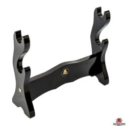 Display Stand - 2 Swords - Black