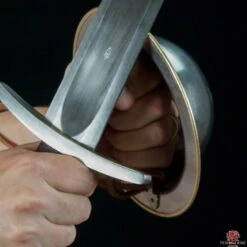 6 1/2" Stainless Steel Buckler -Fencing Shop am22630 2