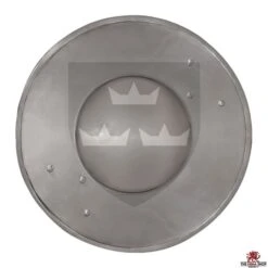 12" Dordrecht Steel Buckler - 14 Gauge