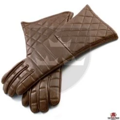 Light Practical Gloves - Brown