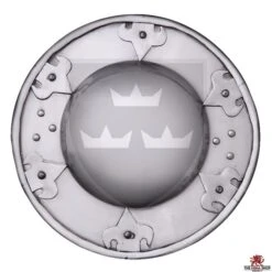 9" Reinforced Buckler - 14 Gauge