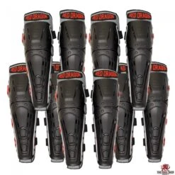 School Pack - Red Dragon HEMA Knee & Shin Protectors - 5 Pairs For £175
