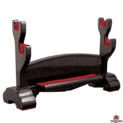 Double Sword Stand - Black Lacquered