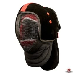 Red Dragon HEMA Leather Mask Overlay -Fencing Shop rdp005 3 2