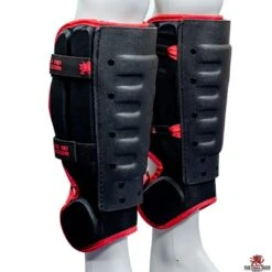 Red Dragon HEMA Shin Guards -Fencing Shop rdp007 1