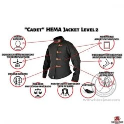 SPES Cadet HEMA Jacket NG 800N -Fencing Shop tp chj2 bl 9
