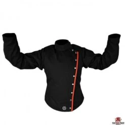 SPES Officer HEMA Jacket NG 800N - Black -Fencing Shop tp offj2 xs bl 13