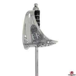 British Infantry Officer's Sword - ER 1897 Pattern (Steel Scabbard) -Fencing Shop us s 158a 3