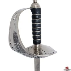 British Infantry Officer's Sword - ER 1897 Pattern (Steel Scabbard) -Fencing Shop us s 158a 6