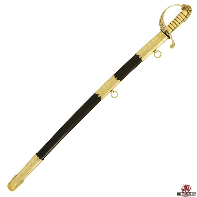British Royal Navy Officer's Sword -(Pipe-Backed) 1827 Pattern 4 British Royal Navy Officer's Sword -(Pipe-Backed) 1827 Pattern - Image 2
