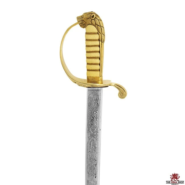 British Royal Navy Officer's Sword -(Pipe-Backed) 1827 Pattern 6 British Royal Navy Officer's Sword -(Pipe-Backed) 1827 Pattern - Image 4